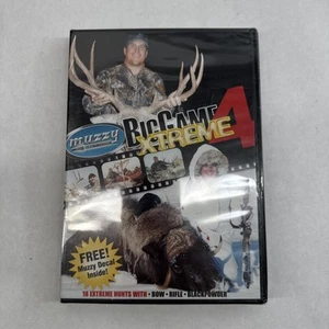 BIG GAME XTREME HUNTS 4 DVD, NEU FABRIKVERSIEGELT, MUZZY Aufkleber innen - Bild 1 von 4