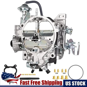 4 BBL Carburetor for Chevy 305 350 Engine Rochester Quadrajet 4MV 1906R 1904R - Foto 1 di 12