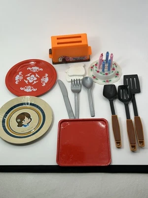 Juguetes de cocina vintage platos de metal cucharas plástico Betty Boop Moto-Matic tostadora Foto 1 de 4