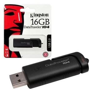 Kingston Data Traveler 104 2.0 USB Flash Drive 16GB - Picture 1 of 1
