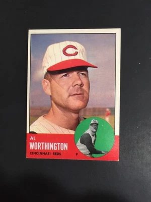 1963 TOPPS AL WORTHINGTON, #556, NM/MT (Free Shipping On Any 3!) - Image 1 of 2