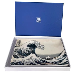 The Met Hokusai Great Wave Catchall Tablett Japanische Kunst Neu - Bild 1 von 15