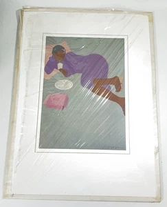 1980 Pegge Hopper Floating Bento Signed Art-Work As-Is Stains Discoloration Read - Picture 1 of 19