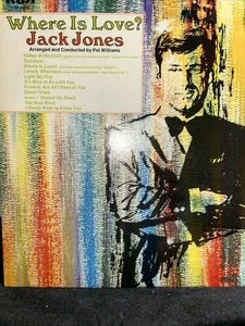 Jack Jones Where Is Love LP Collectible 1st Addition/Mint Vinyl Record - Picture 1 of 3