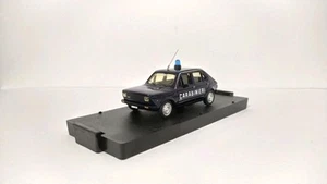 Scala 1/43 FIAT 127 5P EXTREMELY RARE Brand Giocher Blu Carabinieri Die Cast - Foto 1 di 9
