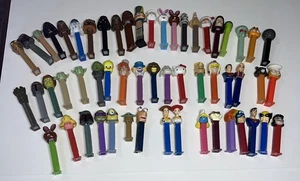 Pez Lot Of 56 Random Characters - Picture 1 of 2