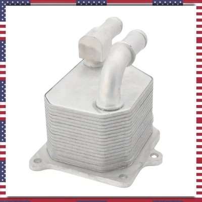 Engine Oil Cooler Fits For 2013-2019 Ford Taurus Flex Explorer Edge 7T4Z6A642A - Image 1 of 4