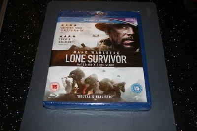 Lone Survivor (Blu-ray, 2014) Brand New. Cert 15. - Image 1 of 2