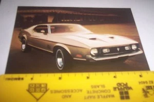 FORD 1971 MUSTANG MACH 1   Orig POSTCARD - Bild 1 von 1