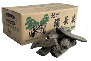 Kishu Binchotan 15kg Long Hard Finest Charcoal from Japan Umanome-hanmaru - Picture 1 of 7