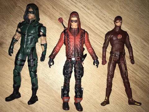 cw dc action figures Lot Cover