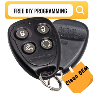 Code Alarm Catx-50 H50T43 Keyless Entry Remote Key Fob 4 Button Red LED H5OT43 - Picture 1 of 5