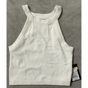 Art Class Youth Girls Teen Cropped White Racer Back Tank Top Size XL - Picture 1 of 7