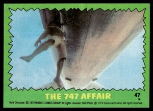 The Incredible Hulk 1979 TV Show Topps Card #47 (NM) - Picture 1 of 2