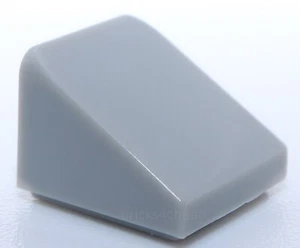 Lego 15x Light Bluish Gray Slope 30 1 x 1 x 2/3 - Picture 1 of 1