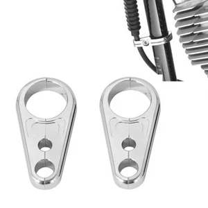 2pcs Front A-Arm Brake Line Clamps for Yamaha Banshee 350 Blaster 200 25mm Tube - Picture 1 of 10