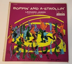 Leonard James and his orchestra Boppin' And A-Strollin' DL 8772 Decca Promo 1958 - Picture 1 of 9