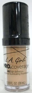 LA Girl - Pro Coverage HD Foundation - Porcelain 0.95 fl oz - Picture 1 of 2