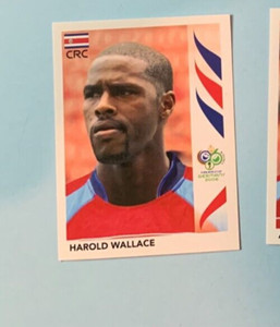 Panini World Cup 2006 Germany Fifa Harold Wallace Costa Rica 44
