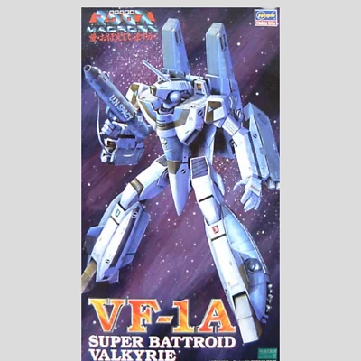 Hasegawa Macross Plastic Model VF-1A Super Battroid Valkyrie 1/72 - Image 1 of 2