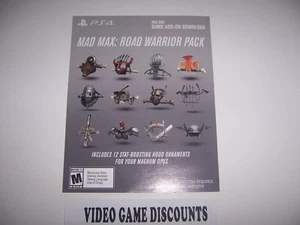 Mad Max Road Warrior Pack DLC Add-On Code für PlayStation 4 PS4 - Bild 1 von 1