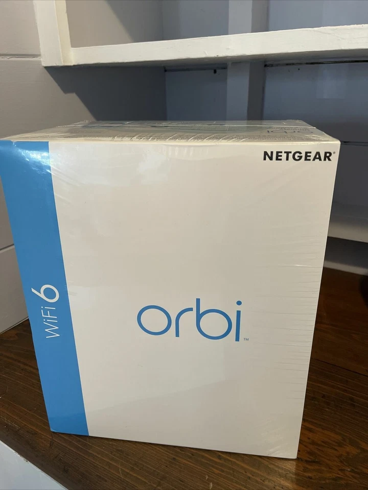 Netgear Orbi RBK853 Smart Home Tri-Band Mesh Wi-Fi 6 AX6000 1 router 2 satellite - Image 1 of 1