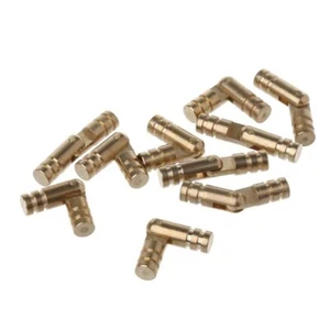 10 Pack Invisible Cylindrical Barrel Hinges Heavy Duty Furniture Hinges - Picture 1 of 7