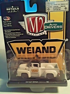 M2 MACHINES AUTO DRIVERS "WEIAND" 1956 FORD F-100 1/64 - Picture 1 of 10