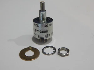 RCL SW-2688 RCL01686 12 POSITION MINI ROTARY SWITCH - USA SELLER FAST SHIPPING - Picture 1 of 4