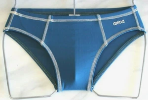 Arena Swimming Brief Swim Slip Swimsuit 24 Blue Swimwear Pool Bathing Junior - Picture 1 of 5