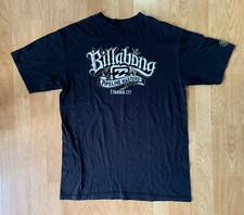 Black Billabong Pipeline Masters 2007 T-Shirt tee Surfing Hawaii North Shore XL