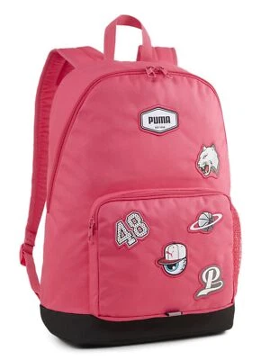 PUMA Patch Backpack Rucksack Freizeitrucksack Rucksack Garnet Rose pink Neu - Bild 1 von 2