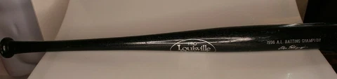 Louisville Slugger 1996 A.l. Batting Champion Alex Rodriguez 30” Wooden Bat Cover