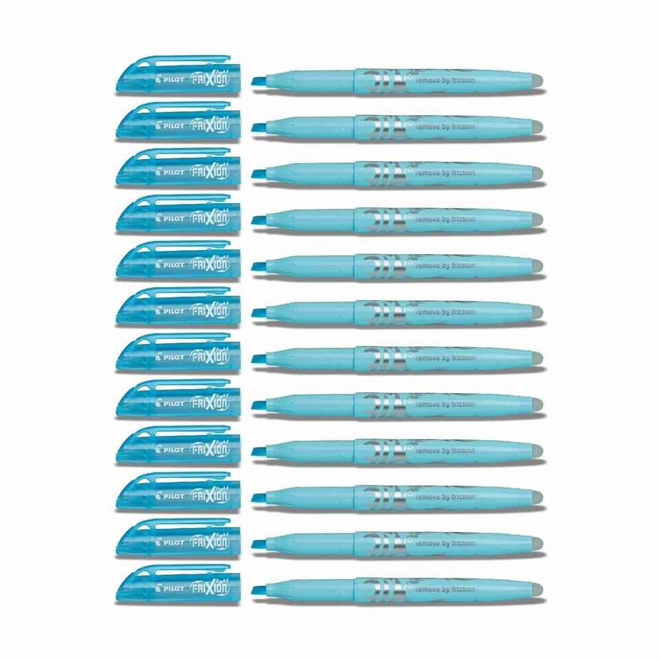Pilot Frixion Light Soft Textmarker pastellblau - 12er-Set - Bild 1 von 1