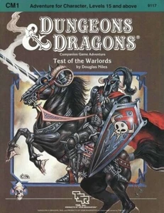 CM1 Test of the Warlords Dungeons and Dragons (Basic) - Imagen 1 de 1