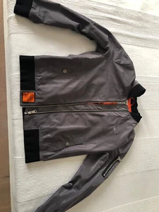 bombers original jacke - grau - neuwertig / 2 x getragen - Bild 1 von 7