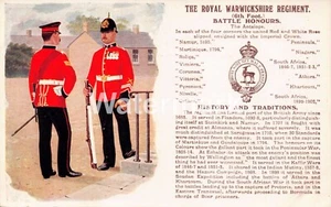 1365. History & Traditions. The Royal Warwickshire Regiment. Early Edition - Picture 1 of 2