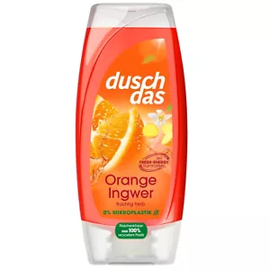 225ml Duschdas Orange Ingwer Duschgel fruchtig würzig mit fresh energy Formel - Bild 1 von 5