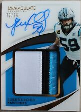 2021 Immaculate Collection Luke Kuechly Patch Auto Ser. 73/75