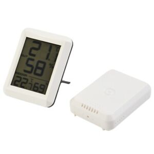433mHz Funk Thermometer Digital Misst Luftfeuchtigkeit PVC Hohe Qualität