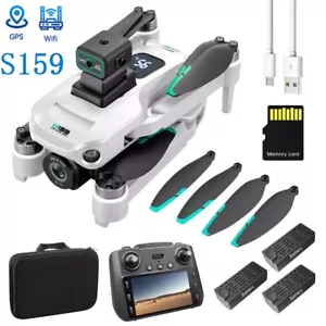 2025 New RC Drone With 4K HD Dual Camera WiFi FPV Foldable Quadcopter + GPS - Picture 1 of 25