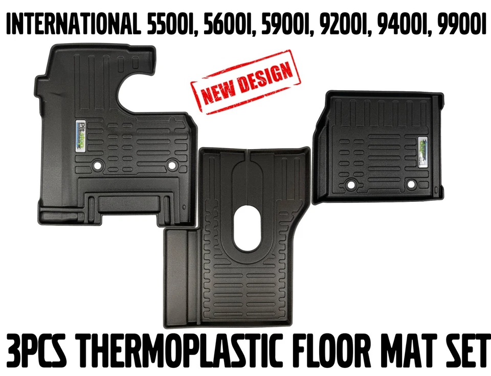 Alfombrillas termoplásticas International 5500i 5600i 5900i 9200i 9400i 9900i 3 piezas  Foto 1 de 4