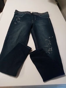 SO girls mid rise rib waist jegging size 16 New with tags - Picture 1 of 7
