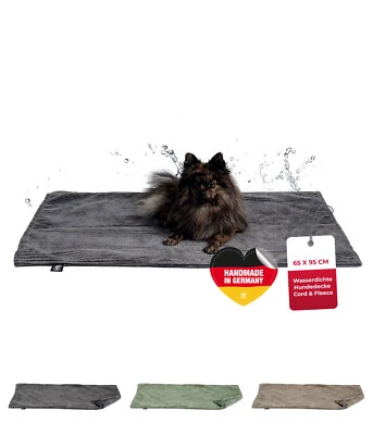 Hundedecke wasserdicht HS-Hundebett waschbarer hygienischer Sofaschutz Anthrazit