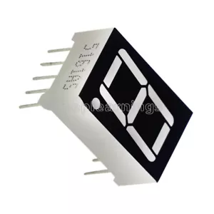 5PCS 0.56" 7 Segment Red LED Display 1 Digit Common Anode - Picture 1 of 4