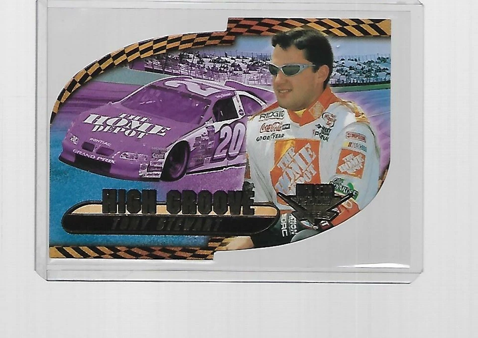 2002 WHEELS HIGH GEAR RACING HIGH GROOVE DIE-CUT TONY STEWART #HG25 - Image 1 of 1