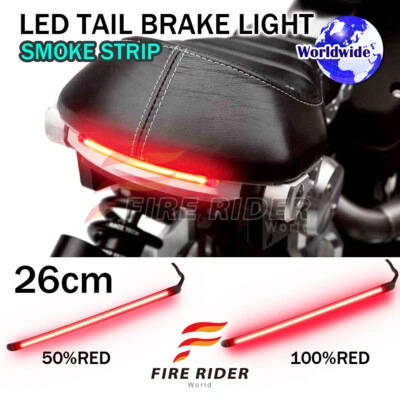 10" 75pcs LED Smoke Strips Rear Brake Tail Red Light For Bikes - Image 1 of 4