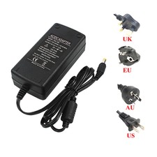 AC DC 12V 5A Power Supply Adapter Charger For 3528 5050 LED Strip Light CCTV DVR