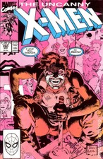 Uncanny X-Men #260 VF 8.0 1990 Stock Image