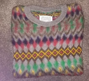 STUNNING MENS/UNISEX 100% LANA WOOL MAISON MARGIELA PULLOVER/JUMPER. SZ M - Picture 1 of 7